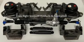 C22701-6772-sbc Rrd C22701-6772-sbc/bbc 1967-1972 C10 Trucks Low Profile Air Ride Drop Cross-member Tubular Control Arms