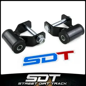 46605 Sdt Street Dirt Track 2 Inch Rear Drop Steel Shackles Lowering Leveling Kit For 89-97 Ford Ranger 2wd 4wd