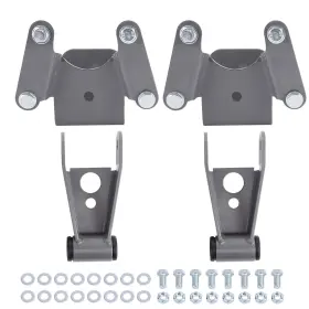 32702442 Secsofier 4 Inch Rear Drop Lowering Kits Shackle Hanger Fit For Dodge Ram Charger D100 D150