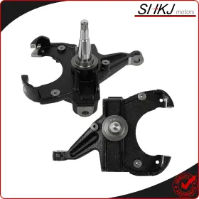 Shkj176079 Shkj-motors 2x 3 Inch Drop Spindles For 1.25 Rotor 2wd Fits Chevy C10 Gmc C1500 Lowering Kit