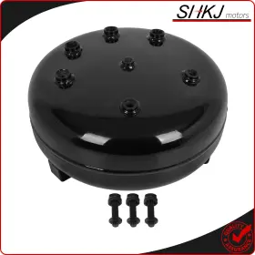 Sh175126rs01 Shkjmotors Air Tank 8 Ports 4 Gallon Steel Pancake For Ride Suspension Or Train Horn Sh175126rs01 Shkjmotors Air Tank 8 Ports 4 Gallon Steel Pancake For Ride Suspension Or Train Horn