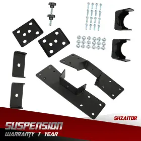 Ie1216293es Shzaitor 6 Inch Rear Axle Lowering C Notch And Flip Kit For Gmc Sierra 1500 1999-2007