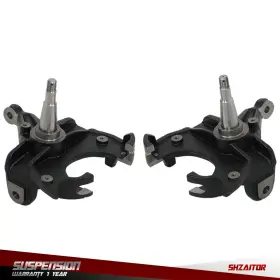 Ie1387581es Shzaitor 2pc 2.5 Inch Drop Spindles Front Suspension For Chevrolet C10 Pickup 1963-1970 2wd