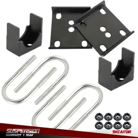 Ie758706es Shzaitor Rear Axle Flip Kit 5 Inch Drop For Chevy C10 Gmc 1/2 Ton Truck 1973-1987