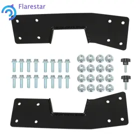 Fs1559400sr Silscvtt Rear Axle Lowering C-notch Bracket Kit For Chevy Silverado Sierra 1500 1999-2006