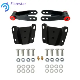 Fs1590650sr Silscvtt 4inch Rear Drop Lowering Hanger Shackle Kit For Ford F100 2wd 1965-1972 Fs1590650sr Silscvtt 4inch Rear Drop Lowering Hanger Shackle Kit For Ford F100 2wd 1965-1972