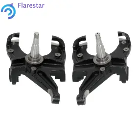 Fs1778750sr Silscvtt Fit For Chevy C10 2wd 1973-1987 Black 3 Inch Lowering Drop Spindle 1.25 Rotor Fs1778750sr Silscvtt Fit For Chevy C10 2wd 1973-1987 Black 3 Inch Lowering Drop Spindle 1.25 Rotor