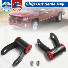 710515 Sl Euthtion 1 Inch Rear Shackles Lift Kit #710515 For 1988-2018 Chevy Silverado Gmc Sierra 1500