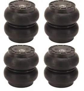 Ai-ss-abss5-4 Slam Specialties Ss5 Bags Set Air Ride Suspension 5.5 Inch Round 1/2 Npt Port Ss-5 4 Airbags
