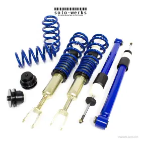 Ft02-ft08 Solo Werks S1au001 Coilovers For Audi A4 B6/b7 Sedan 2wd And Quattro