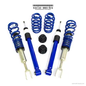 S1au008 Solo Werks S1 Coilover Fits Audi A6 4f Sedan All Without Factory Air Suspension