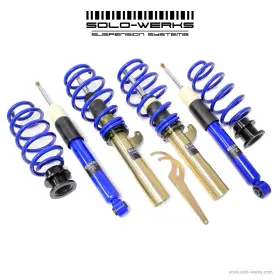 S1vw017 Solo Werks Solo-werks S1 Coilovers For 2015-19 Volkswagen Mk7 Golf R 2.0t Awd