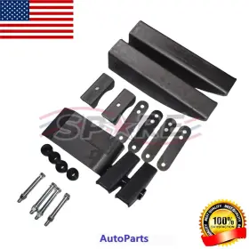 Cv7s01 Spare Rear Leaf Spring Relocation Pocket Set For Chevy Belair 1955-57 150 210 Aluminum