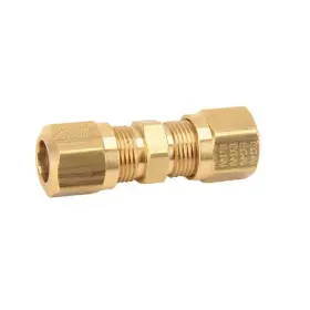 6175004 Speedway Motors Air Suspension Tubing Compression Union 3/8 Inch Tube Fitting