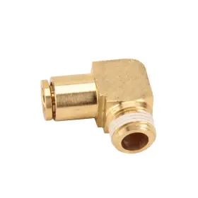 6175016 Speedway Motors Air Suspension Push-in Tubing 90 Degree Elbow Fitting 3/8 Npt Male