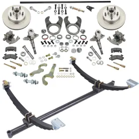 9103546-4 Speedway Motors 46 In Gasser Fits Ford Axle/spindle/brake Kit 5 On 4-1/2 Mopar Bolt Pattern 9103546-4 Speedway Motors 46 In Gasser Fits Ford Axle/spindle/brake Kit 5 On 4-1/2 Mopar Bolt Pattern