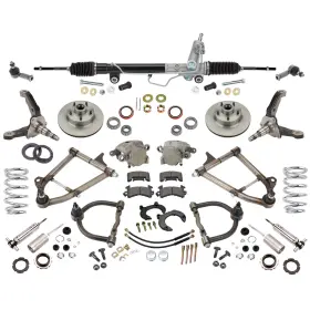 9109707 Speedway Motors Fits Mustang Ii Ifs Drop Spindles 500 Coilovers Power Rack 4-3/4 9109707 Speedway Motors Fits Mustang Ii Ifs Drop Spindles 500 Coilovers Power Rack 4-3/4