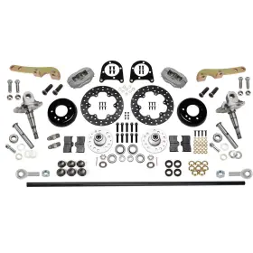 9133904-cros-pln Speedway Motors Wilwood Front Brake And Cross Steering Kits 48 Inch Axle Fits Ford