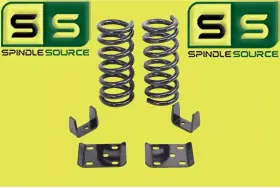 Spindle-source 3/5 3in 5in 2wd 3 Inch / 5 Drop Lowering Kit Coils For 1998 - 2015 Ford Ranger V6 Reg Cab