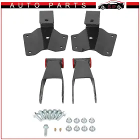 Sa180826s01a Sport-autoparts 4 Inch Drop Kit Rear Shackles Hangers For 1999-2006 Chevy Silverado 1500 Gmc Sierra