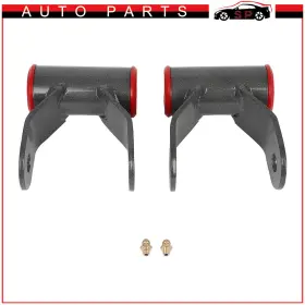 Sa180873s01a Sport-autoparts Rear Drop Lowering Shackles Leveling Kit For 2002-2008 Dodge Ram 1500 2wd 4wd