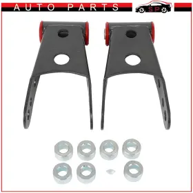 Sa180894s01a Sport-autoparts For 2015-2020 Ford F150 2wd 4wd Belltech Shackle Kit - Short Bed 1 Inch -2 Rear Drop