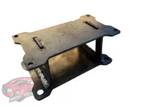 Stp-10070 Sporttruckpros.com Airtekk Manifold Mount Stand Pedestal Short 90 - Welded
