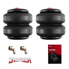 23tsg5 Stabber Air Ride Suspension Spring Bags Heavy Duty 1/2 Inch Npt Single Port 2500 Lb 23tsg5 Stabber Air Ride Suspension Spring Bags Heavy Duty 1/2 Inch Npt Single Port 2500 Lb