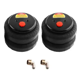 Kc70r5 Stabber Air Ride Suspension Spring Bags Heavy Duty 1/2 Inch Npt Single Port 2500 Lb