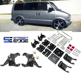 Se01015 Street Edge Astro Van 1995-2002 Lowering 2 Inch Front 3.5 Rear Drop Kit With Shocks