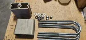 Se711001 Street Edge 4 Inch Lowering Blocks With 2 Angle For 83-97 Nissan 720/hardbody Used