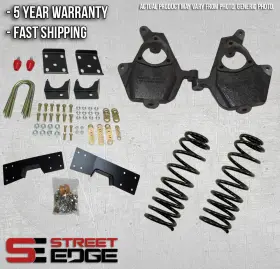 Se721130 Street Edge 99-06 Silverado/sierra Extended Cab 1500 2wd 4 Inch Front And 6 Rear Lowering Kit
