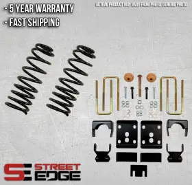 Se721200 Street Edge 04-08 Ford F-150 2wd 3 Inch Front And 5.5 Rear Lowering Kit