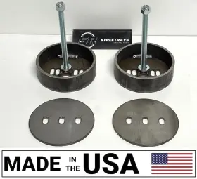 Streetrays Srx W108 Merc Rrairbag Sr Rear Air Spring Ride Mounting Bracket Set Airbag Mercedes W109 W112 Streetrays Srx W108 Merc Rrairbag Sr Rear Air Spring Ride Mounting Bracket Set Airbag Mercedes W109 W112