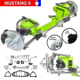 9009005 Suspension Pros 47-54 Chevy Truck Mustang Ii Ifs Airbag 2 Inch Drop 5x4.5 Manual Lhd Rack