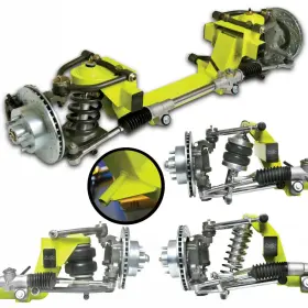 Zhs7abf4 Suspension Pros Universal 56.5 Mustang Ii Ifs Front End Shx Thru 2 Inch Drop Manual 5x4.5
