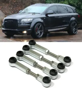 Switch Suspension 783611261809 Factory Air Ride Adaptive 2.5 Inch Lowering Kit Audi Q7 2007-2016