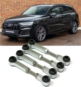 Switch Suspension 783611261816 Factory Air Ride Adaptive 2.5 Inch Lowering Kit Audi Q7 2017-2026