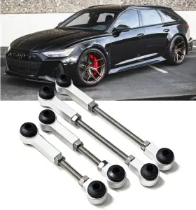 Switch Suspension 783611261823 Factory Air Ride Adaptive 2.5 Inch Lowering Kit Audi Rs6 2021-2026