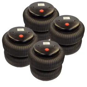 Airbag8 Switch Suspension 4 Air Spring 3800lb 3/8 Npt 250 Psi Universal 9 Inch Diameter Bag