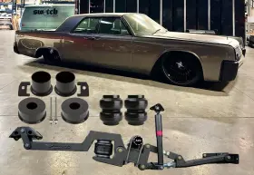 Bcfb578f Switch Suspension Continental 1961-1963 Front Bags And Rear Link Kit With Slam Specialties
