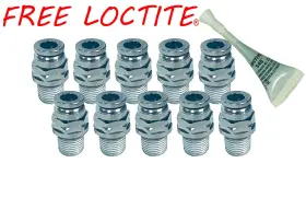 Fit103104020 Switch Suspension Push To Connect Fitting For 1/8 Inch Npt 1/4 Od Air Line 10 Pack With Free Loctite