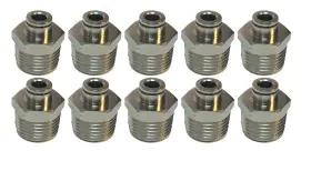 Fit103104023 Switch Suspension Push To Connect Tube Connector Fitting For 1/2 Inch Npt 1/4 Od Air Line 10 Pack