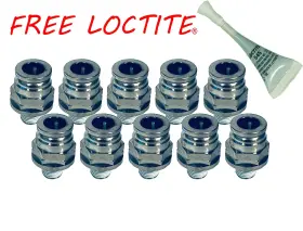 Fit103308020 Switch Suspension Push To Connect Fitting For 1/8 Inch Npt 3/8 Od Air Line 10 Pack With Free Loctite