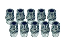 Fit103308022 Switch Suspension Push To Connect Tube Connector Fitting For 3/8 Inch Npt Od Air Line 10 Pack