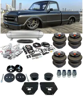 Swiamk-5c444 Switch Suspension Chevrolet C-10 1963-1972 8 Valve Manifold Airlift 3h Management Complete Kit