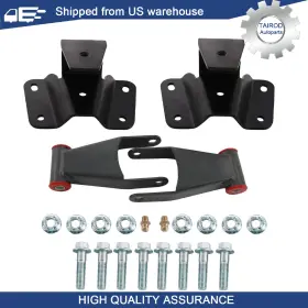 Sht-a011-058 Tairod 4 Inch Drop Kit Leveling Lowering Shackles Hangers Fit For 1973-1996 Ford F150 F100