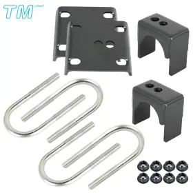 350172 Techme17 Set For 1973-1987 Chevrolet C10 Gmc 1/2 Ton Truck Rear Axle Flip Kit 5 Inch Drop
