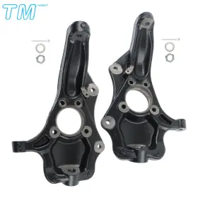886158 Techme17 For Chevrolet Silverado Gmc Sierra 2019-24 2in Front Drop Spindles Lowering Kit