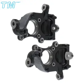 886248 Techme17 Pair 2 Inch Front Left/right Lowering Drop Spindle For Ford F-150 21 22 23 24 2wd